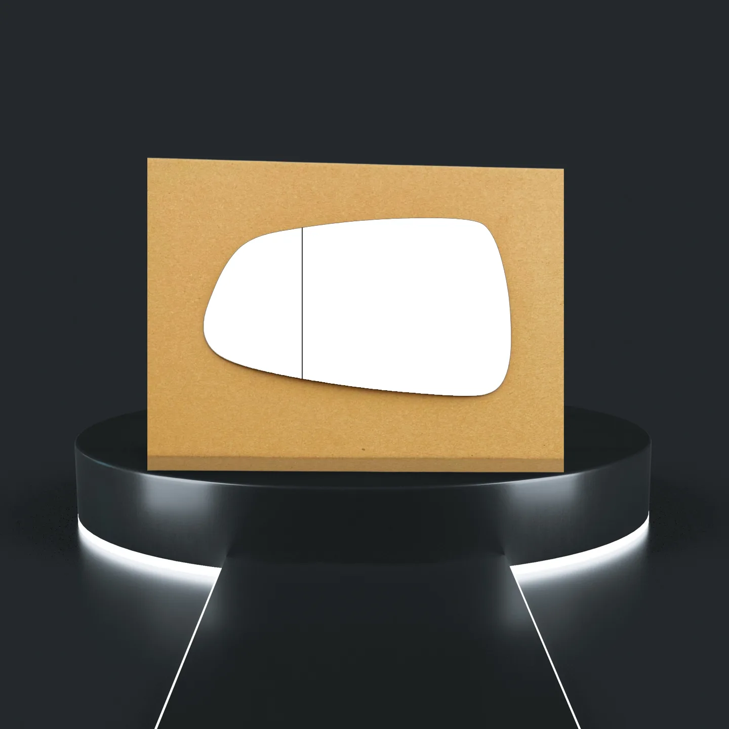 Stick on Wing Mirror Glass — Left Passenger Side