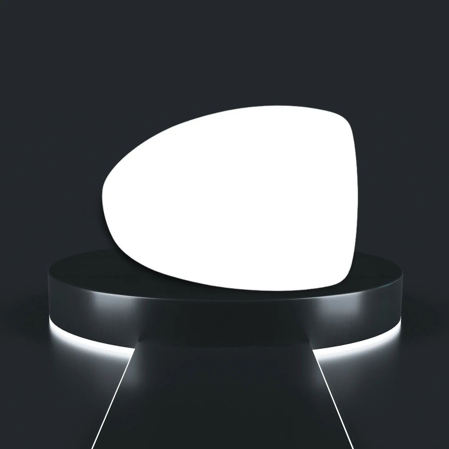 Fiat 500 E Stick-on Wing Mirror Glass 2007-2018 — Convex — Right Driver Side