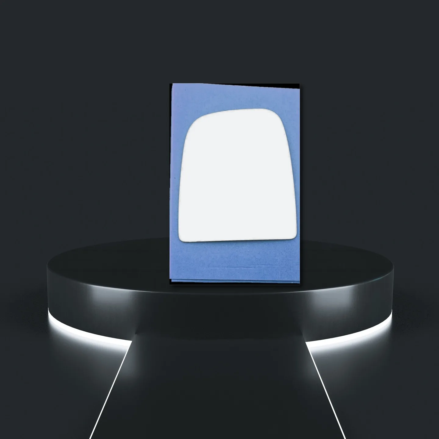 Maxus Deliver 9 Stick-on Wing Mirror Glass 2020 onwards — Convex — Left Passenger Side