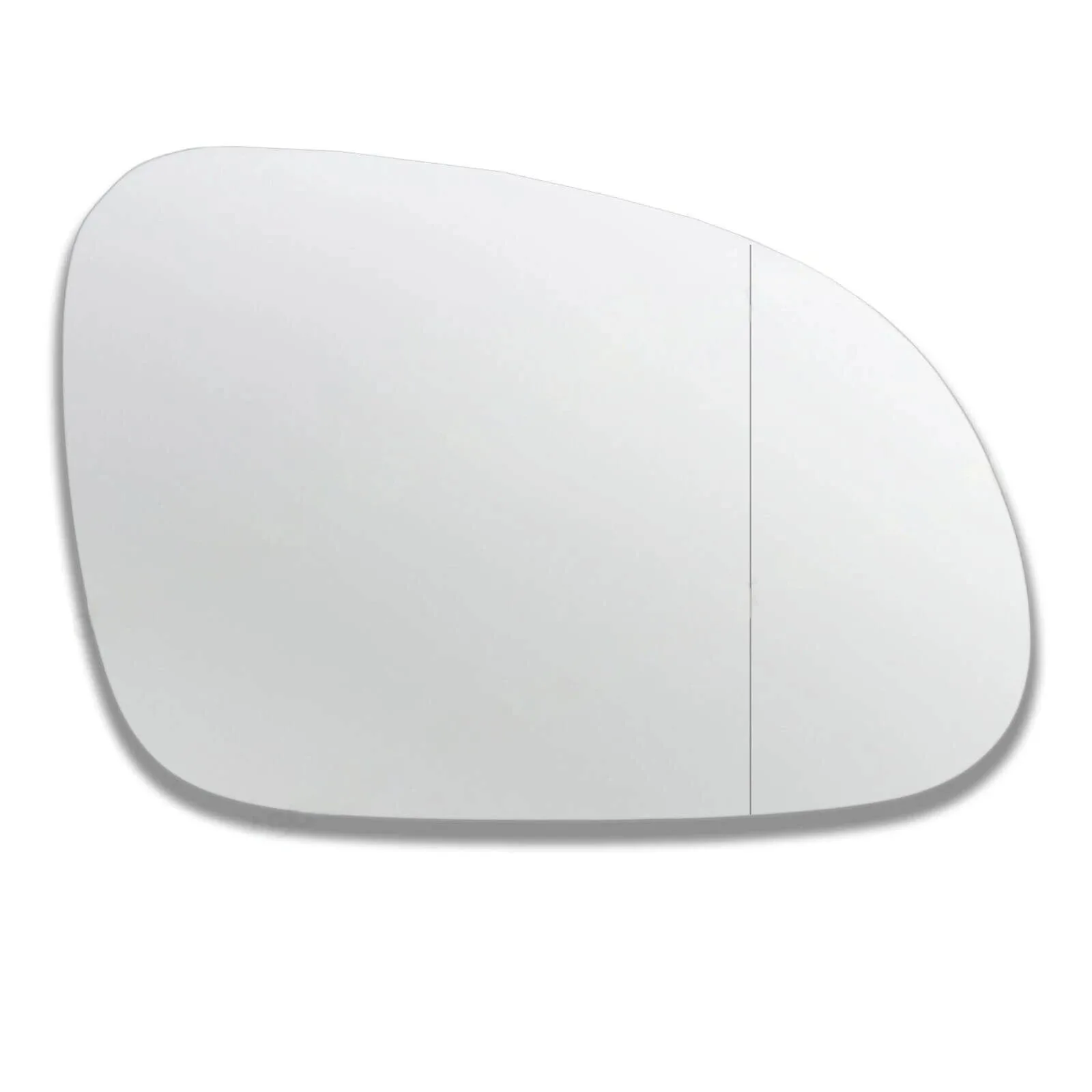 Volkswagen Passat Stick-on Wing Mirror Glass 2002-2005 — Heated, Convex — Right Driver Side