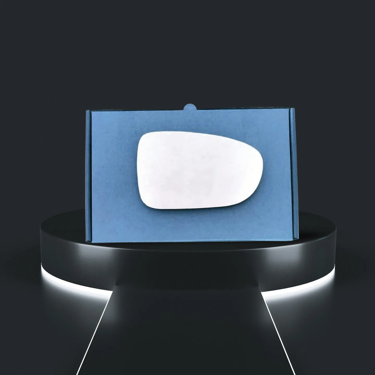 Stick on Wing Mirror Glass — Right Driver Side