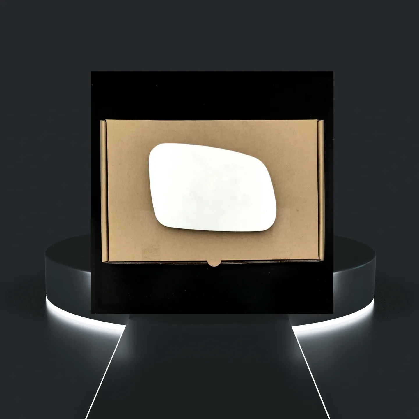 Stick on Wing Mirror Glass — Right Driver Side