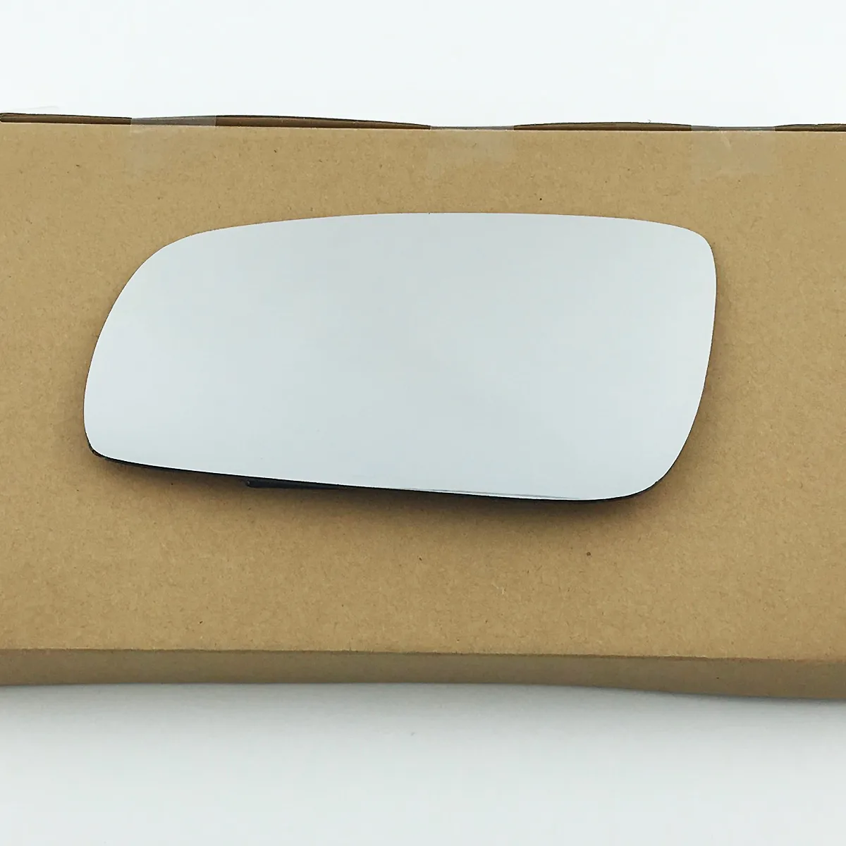 Skoda Fabia Stick-on Wing Mirror Glass 2000-2006 — Convex — Left Passenger Side