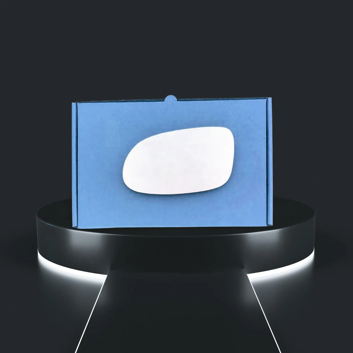 Stick on Wing Mirror Glass — Left Passenger Side