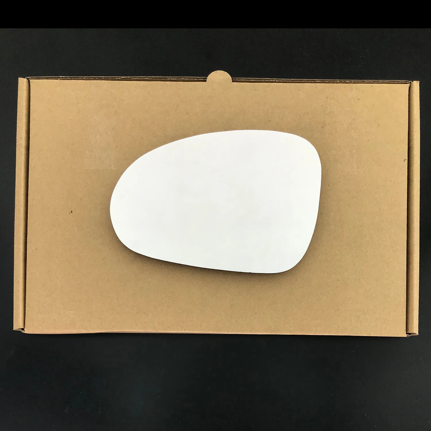 Daewoo Matiz Stick-on Wing Mirror Glass 1998-2005 — Convex — Left Passenger Side