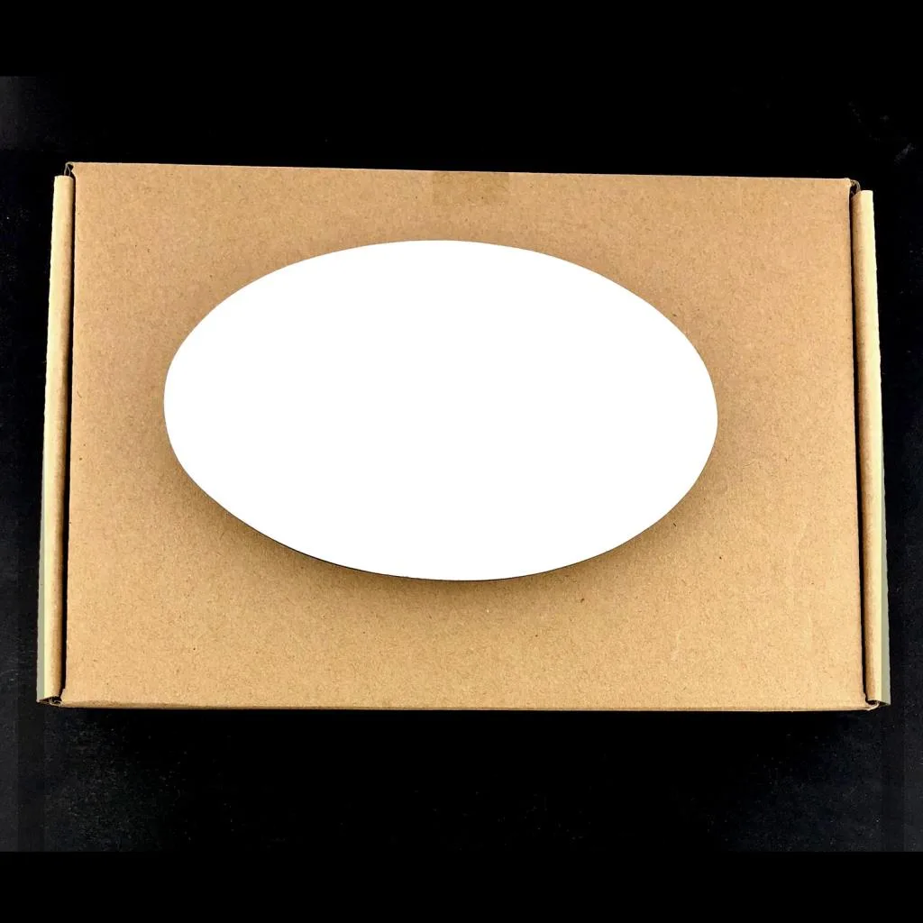 BMW MINI Stick-on Wing Mirror Glass 2001-2006 — Convex — Left Passenger Side