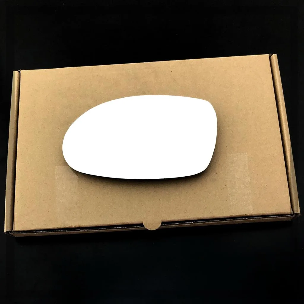 Citroen C5 Stick-on Wing Mirror Glass 2001-2007 — Convex — Left Passenger Side