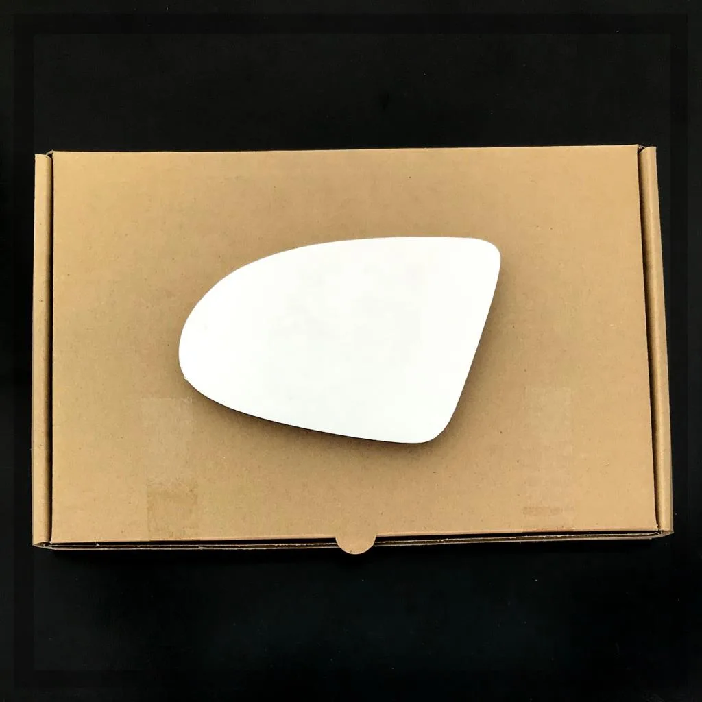 Audi A2 Stick-on Wing Mirror Glass 2000-2005 — Convex — Left Passenger Side