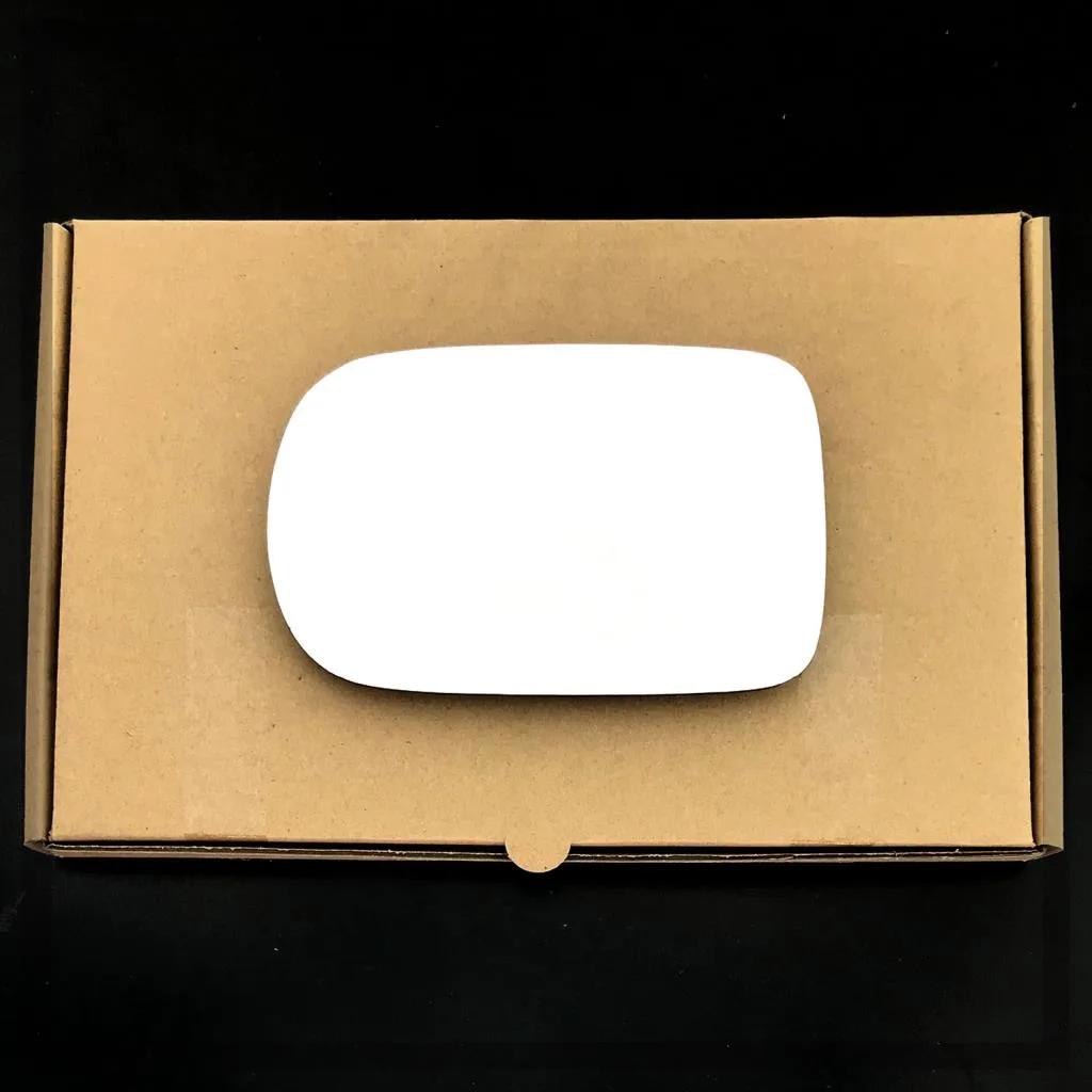 Jaguar S Type Stick-on Wing Mirror Glass 1999-2001 — Convex — Left Passenger Side