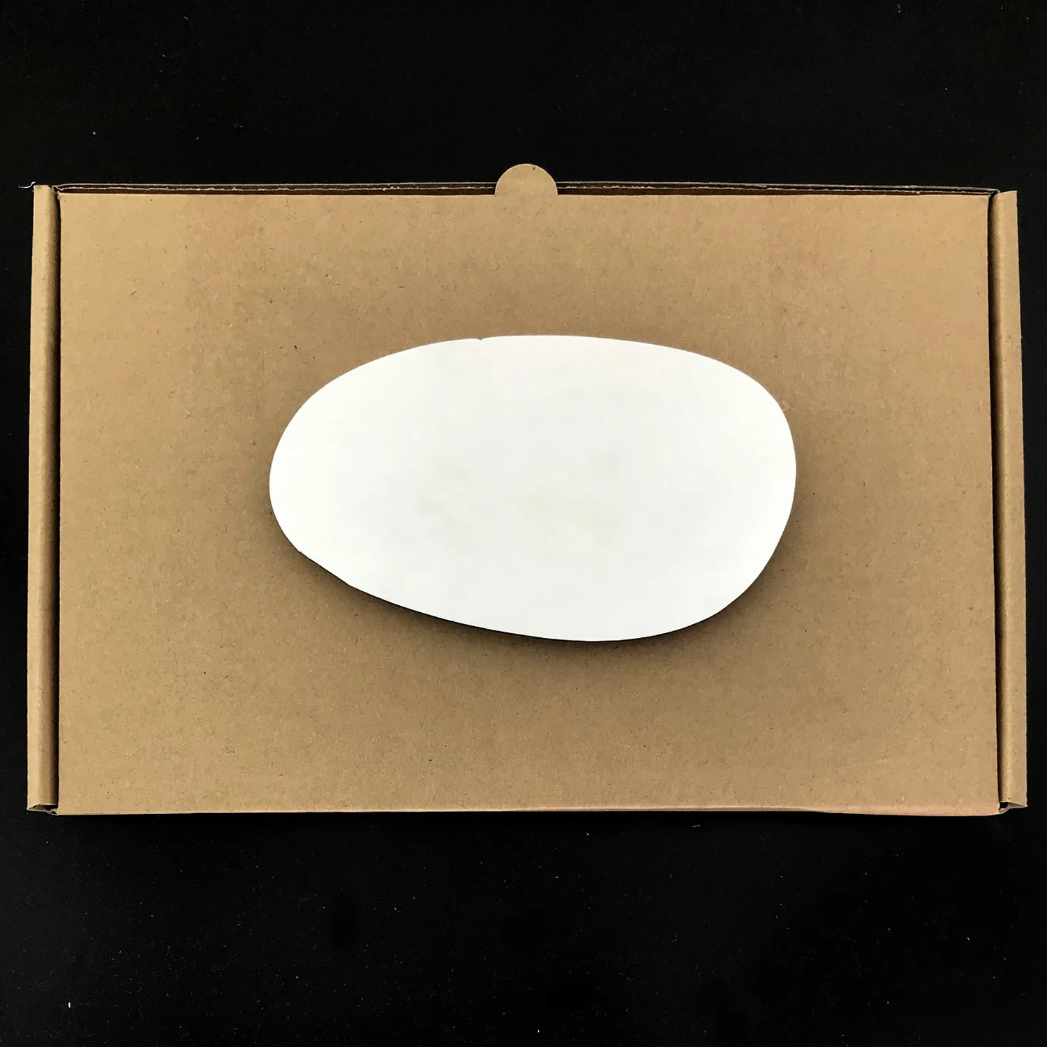 Smart Roadster Stick-on Wing Mirror Glass 2003-2005 — Convex — Left Passenger Side