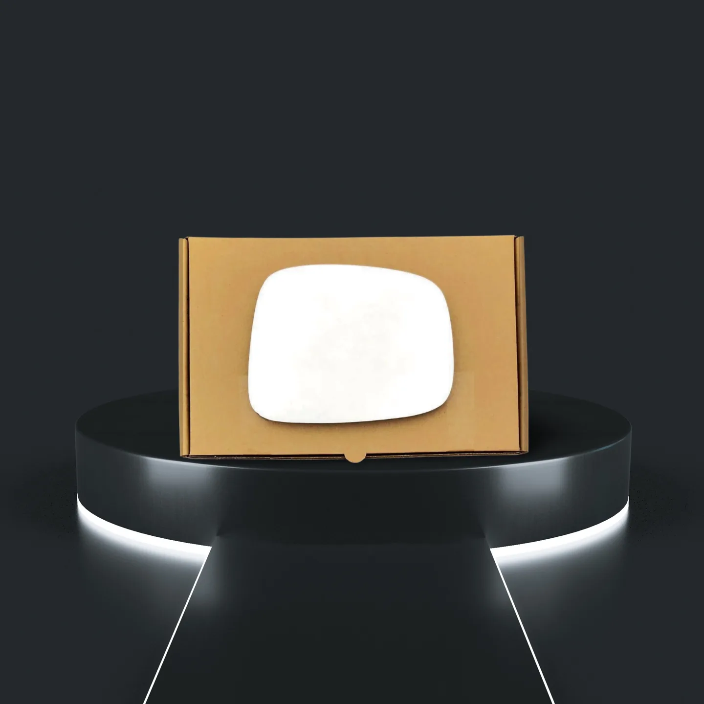 Stick on Wing Mirror Glass — Right Driver Side