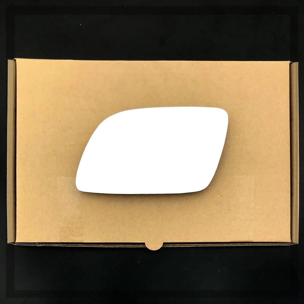 Volkswagen Polo Stick-on Wing Mirror Glass 2002-2005 — Convex — Left Passenger Side