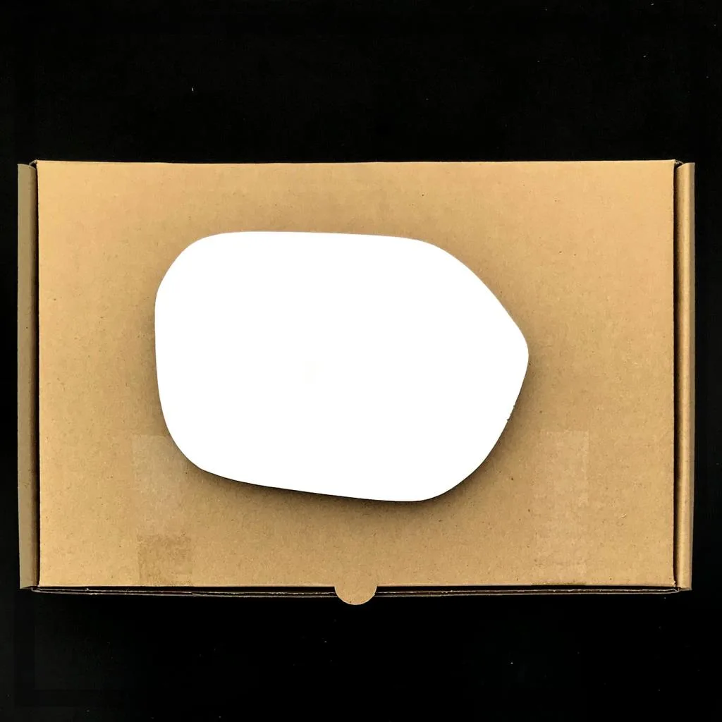 Toyota Yaris Verso Stick-on Wing Mirror Glass 1999-2005 — Convex — Right Driver Side