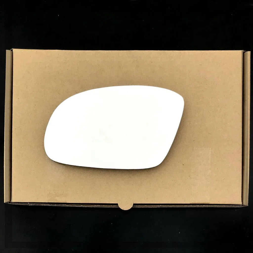 Volkswagen Beetle Stick-on Wing Mirror Glass 2001-2010 — Heated, Convex — Left Passenger Side
