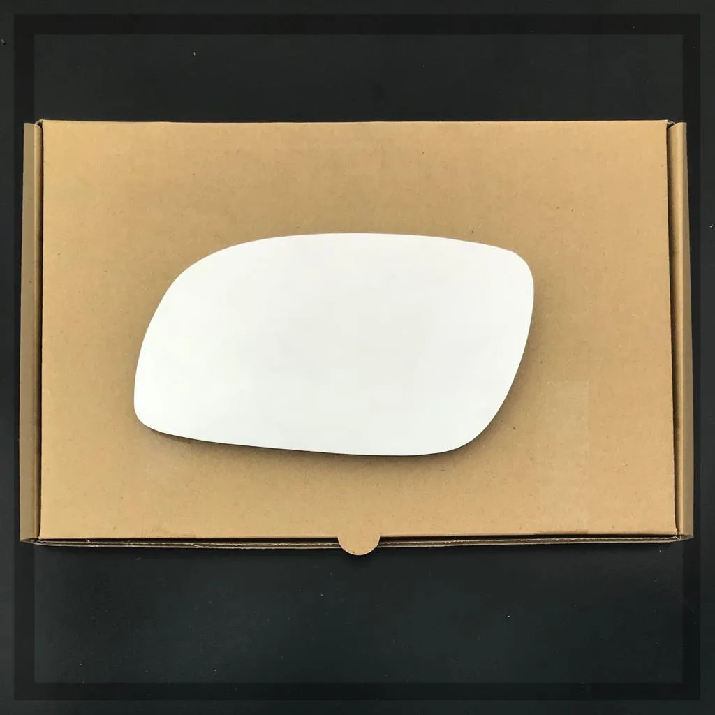 Volkswagen Touran Stick-on Wing Mirror Glass 2003-2010 — Convex — Left Passenger Side
