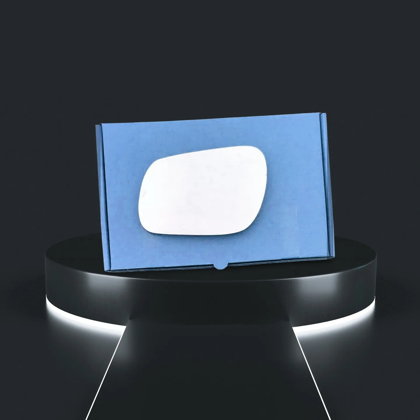 Stick on Wing Mirror Glass — Left Passenger Side