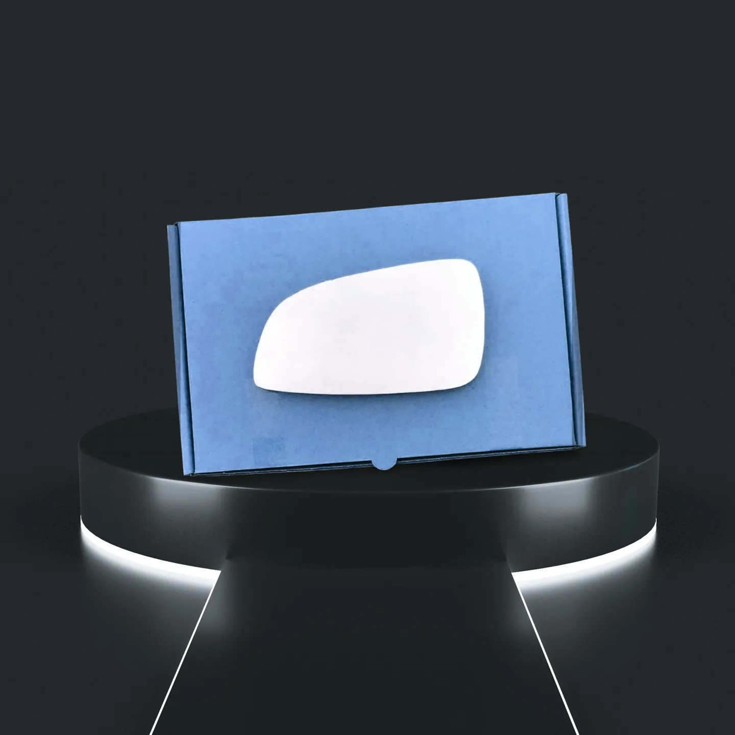 Vauxhall Astra Stick-on Wing Mirror Glass 2004-2008 — Convex — Left Passenger Side