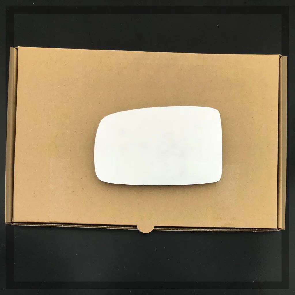Fiat Panda Stick-on Wing Mirror Glass 2003-2008 — Convex — Left Passenger Side