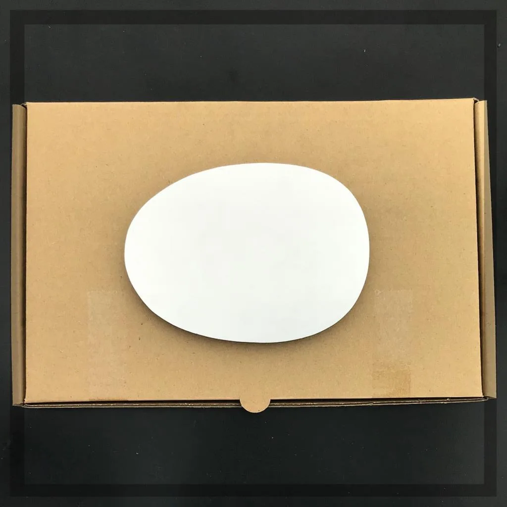 Citroen C1 Stick-on Wing Mirror Glass 2005-2013 — Convex — Left Passenger Side