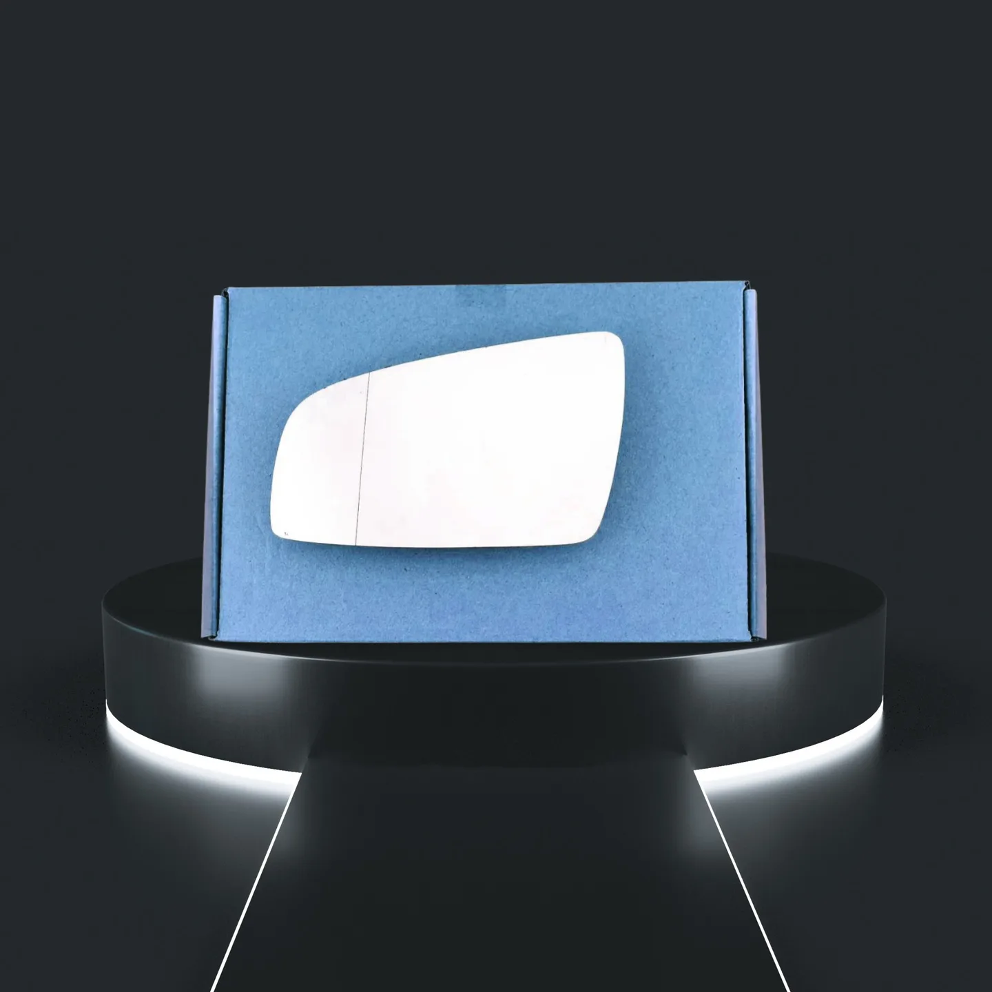 Vauxhall Zafira Stick-on Wing Mirror Glass 2005-2009 — Convex — Left Passenger Side