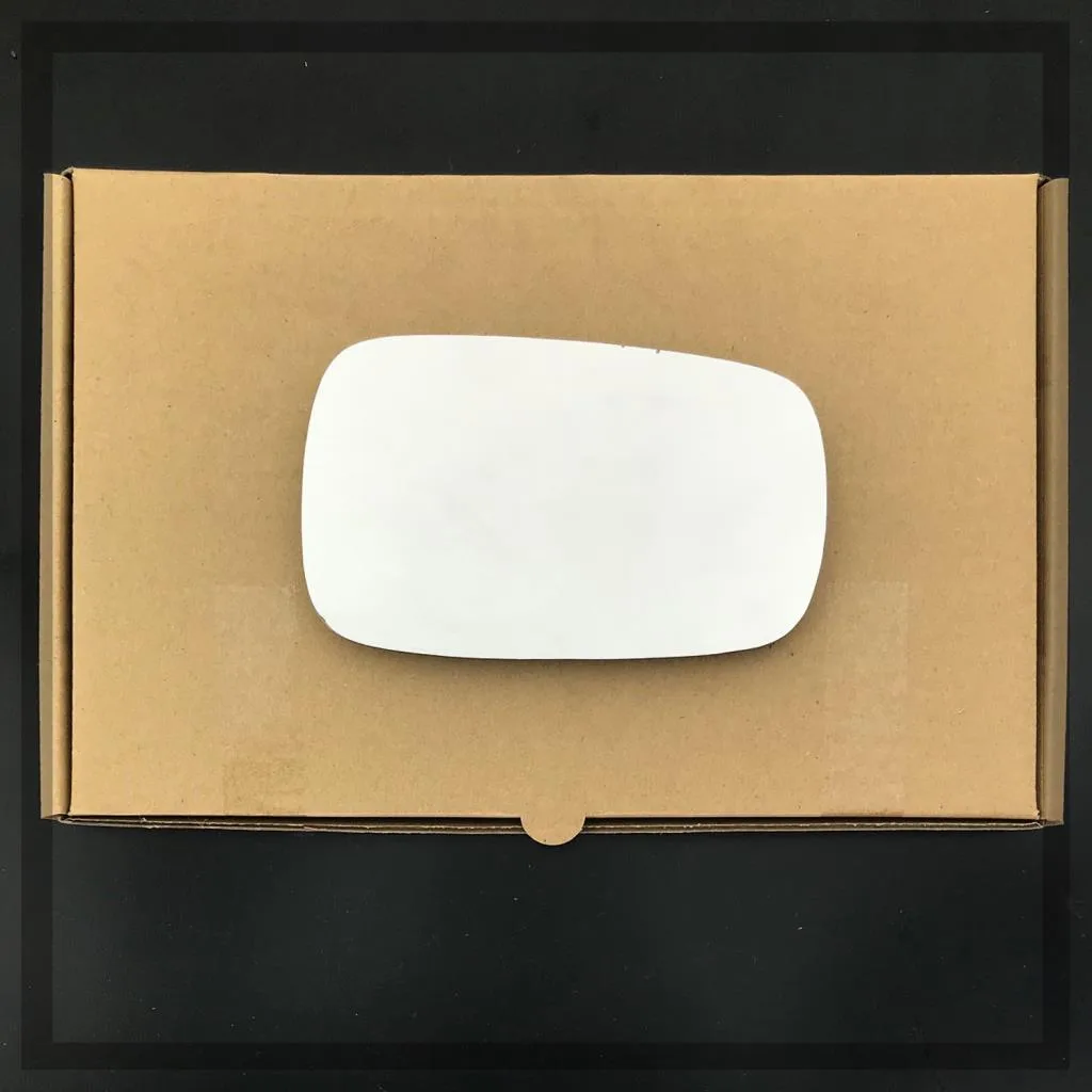 Renault Clio Stick-on Wing Mirror Glass 2005-2009 — Convex — Left Passenger Side