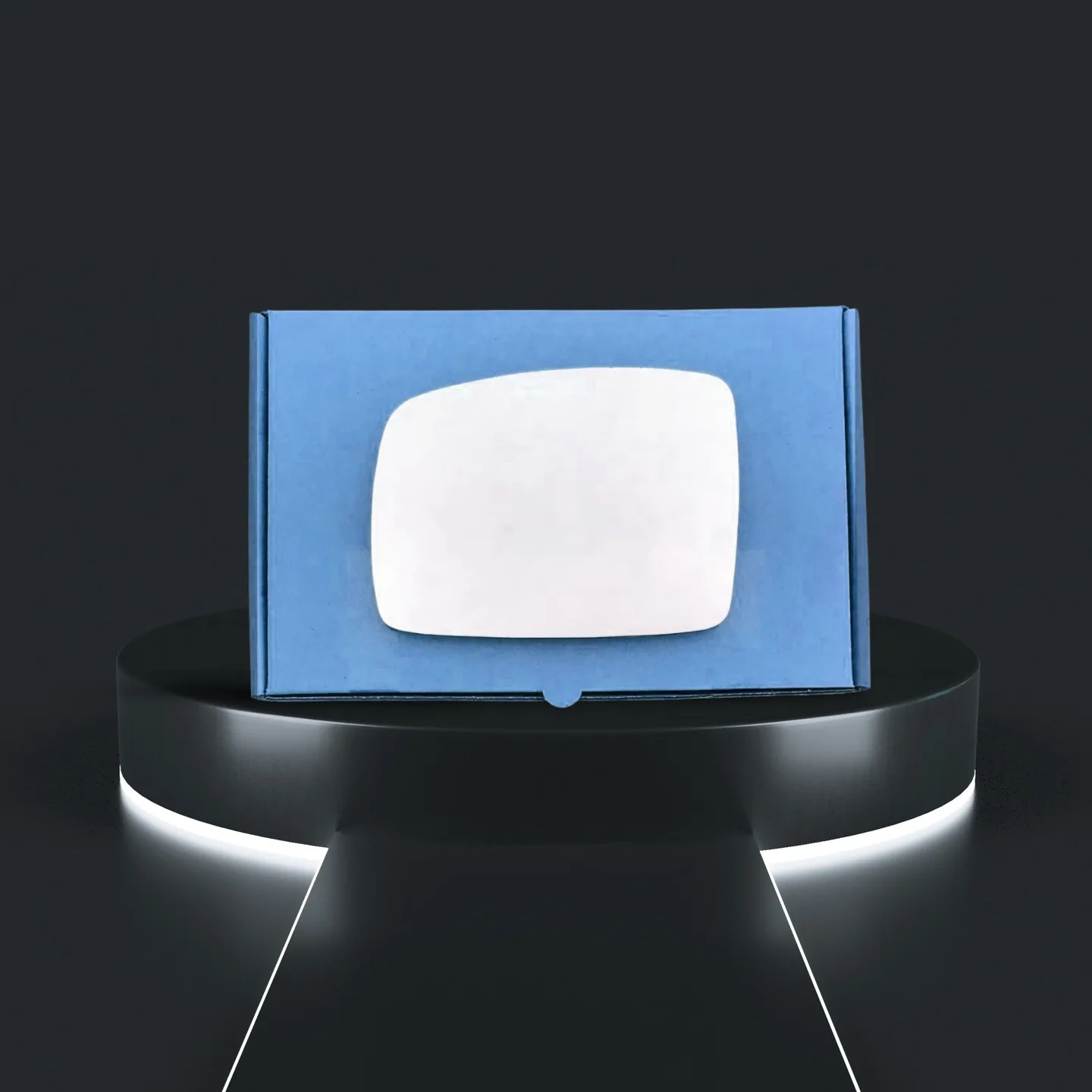 Stick on Wing Mirror Glass — Left Passenger Side