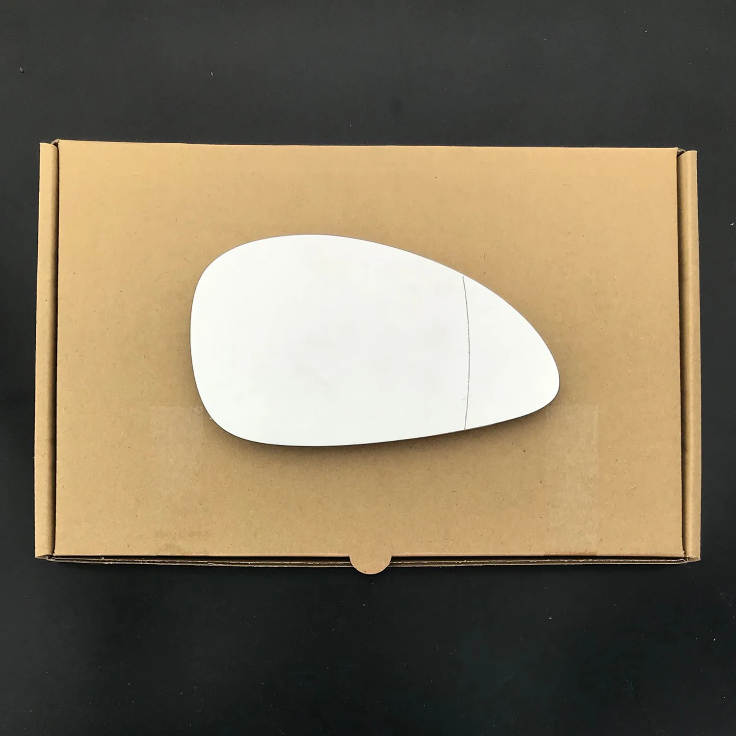 Citroen C4 Stick-on Wing Mirror Glass 2004-2009 — Wide Angle — Right Driver Side