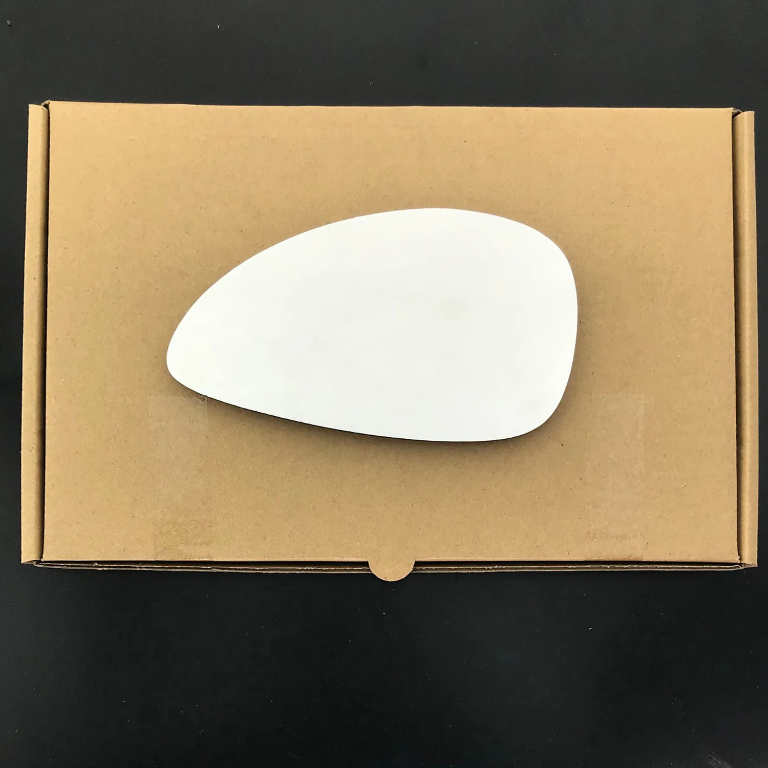 Citroen C4 Stick-on Wing Mirror Glass 2004-2009 — Convex — Left Passenger Side