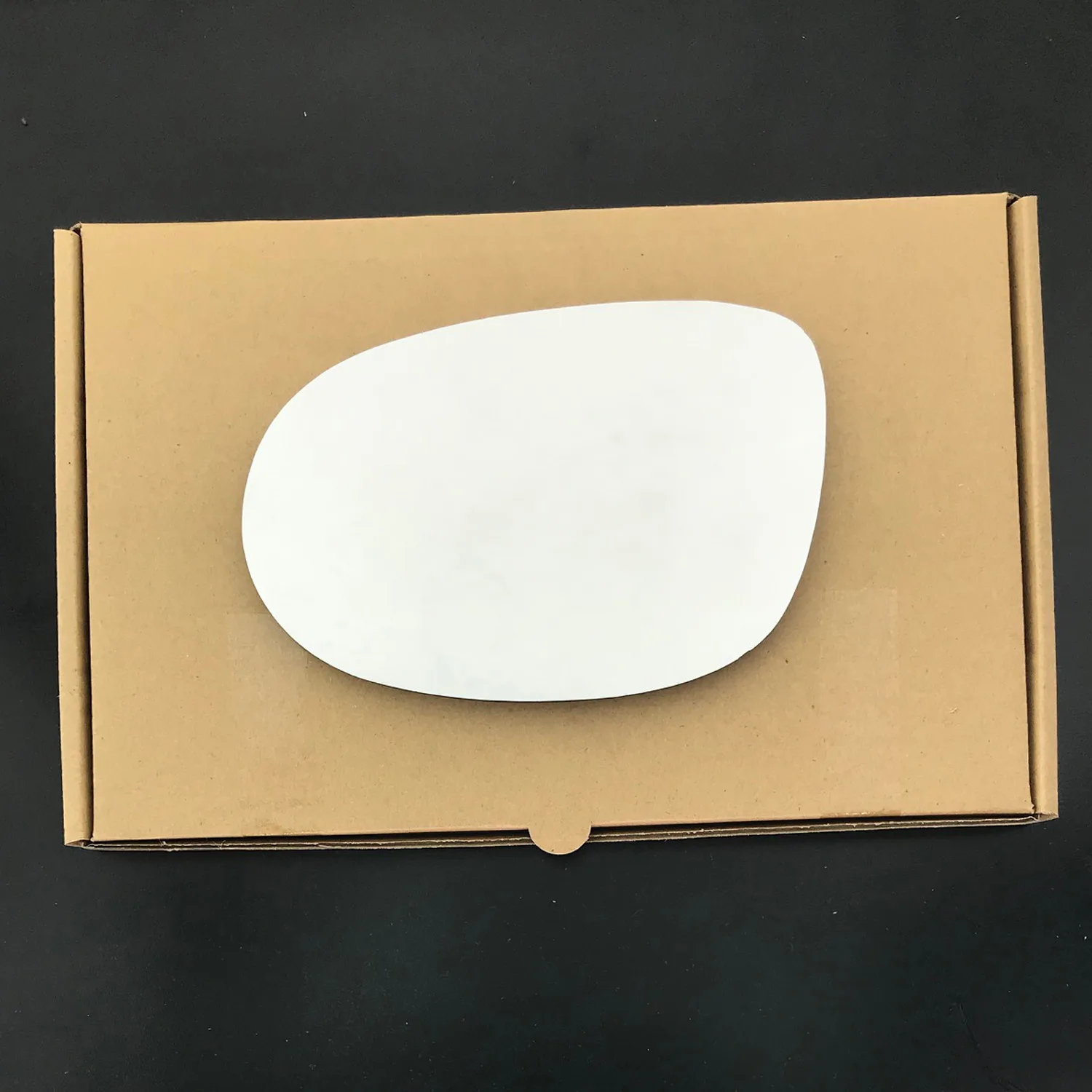 Fiat Idea Stick-on Wing Mirror Glass 2008-2012 — Convex — Left Passenger Side