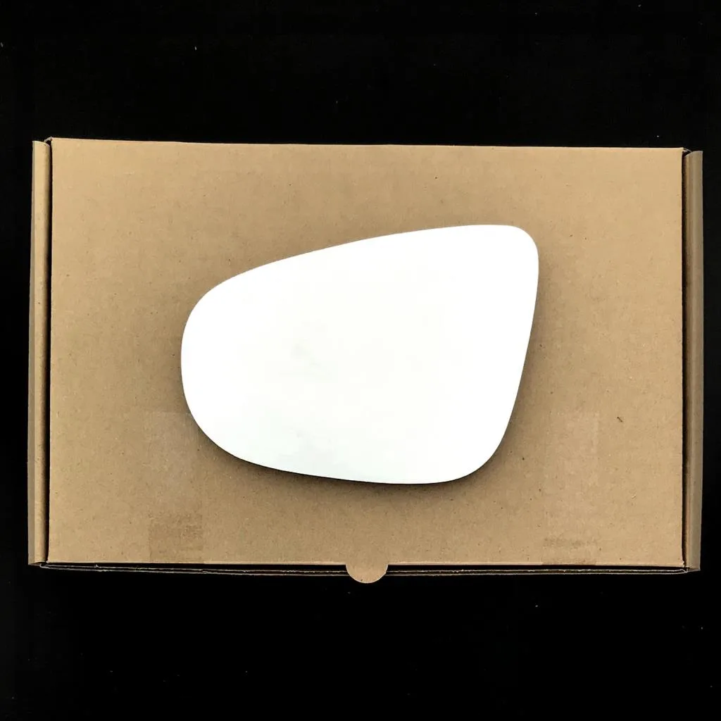Volkswagen Golf Stick-on Wing Mirror Glass 2009-2012 — Convex — Left Passenger Side