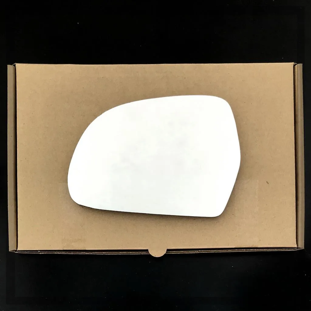 Skoda Superb Stick-on Wing Mirror Glass 2008-2015 — Convex — Left Passenger Side