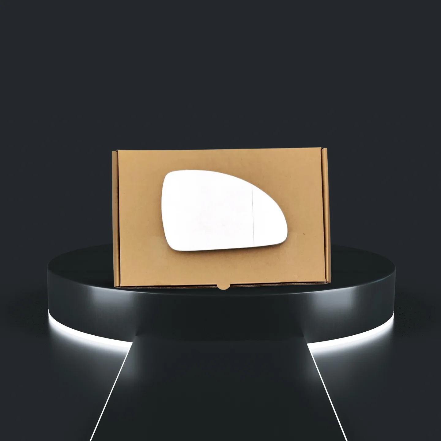 Kia Ceed Stick-on Wing Mirror Glass 2006-2009 — Wide Angle — Right Driver Side