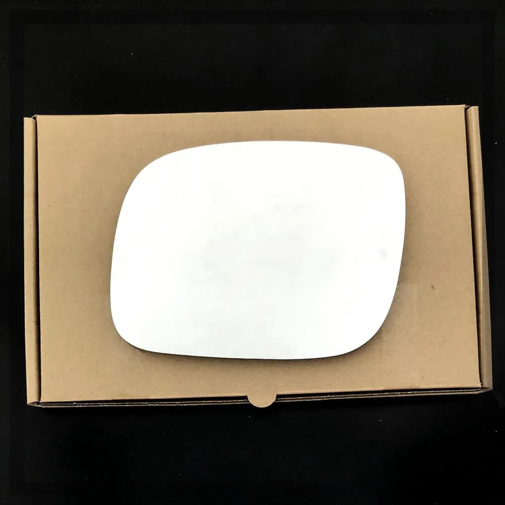 Volkswagen Touareg Stick-on Wing Mirror Glass 2003-2006 — Convex — Left Passenger Side