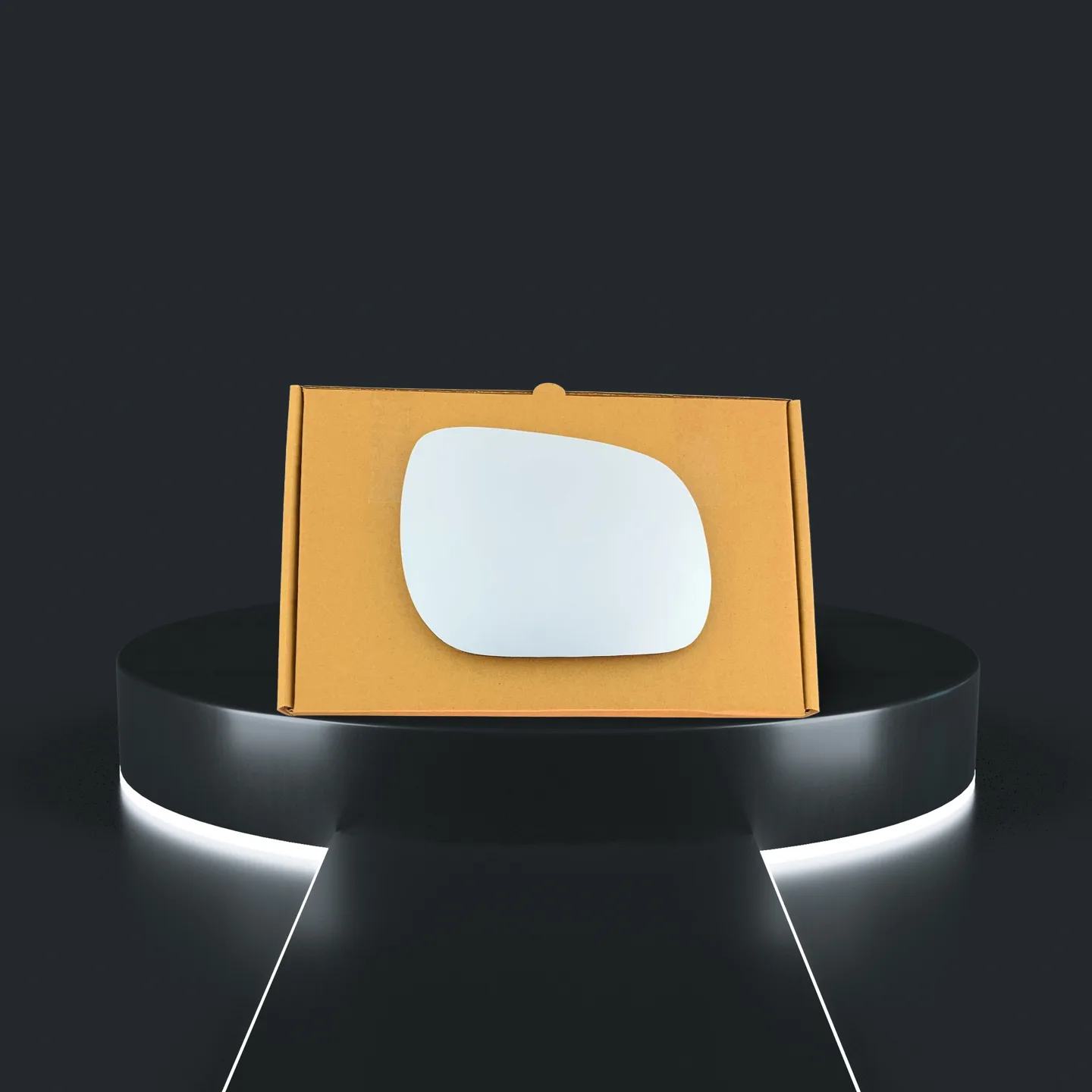 Toyota Rav 4 Stick-on Wing Mirror Glass 2006-2012 — Convex — Right Driver Side