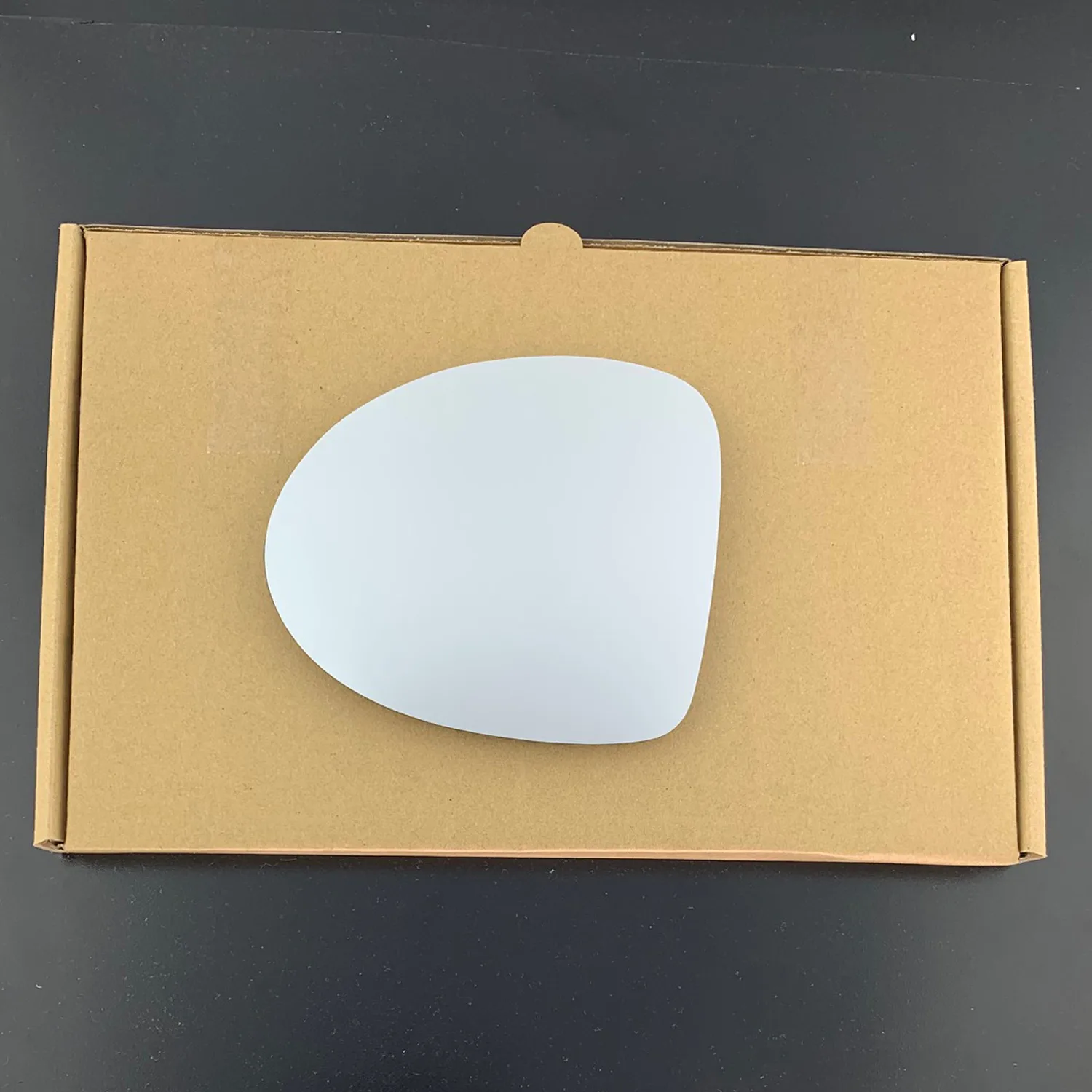 Renault Twingo Stick-on Wing Mirror Glass 2007-2009 — Convex — Left Passenger Side