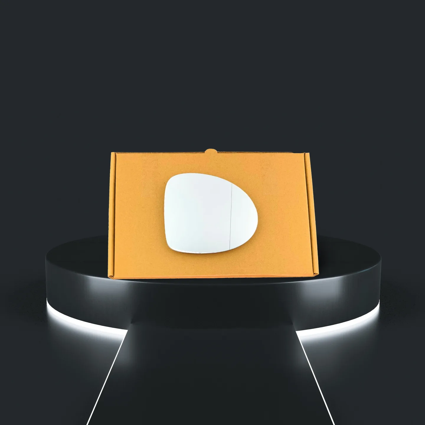 Renault Twingo Stick-on Wing Mirror Glass 2007-2009 — Wide Angle — Right Driver Side
