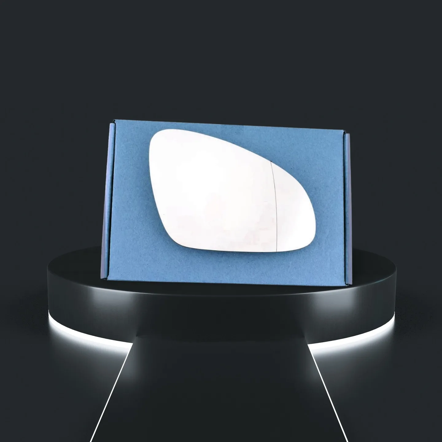 Vauxhall Astra Stick-on Wing Mirror Glass 2010-2016 — Wide Angle — Right Driver Side