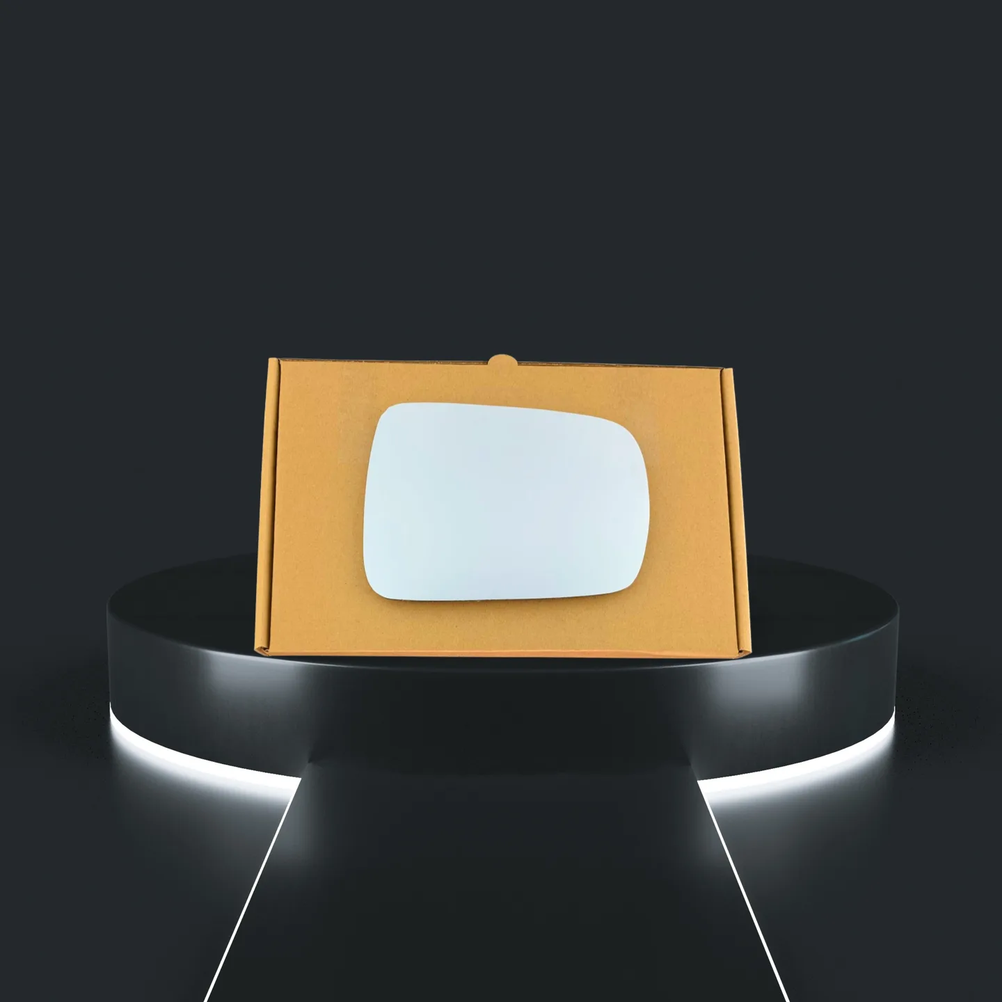 Stick on Wing Mirror Glass — Right Driver Side