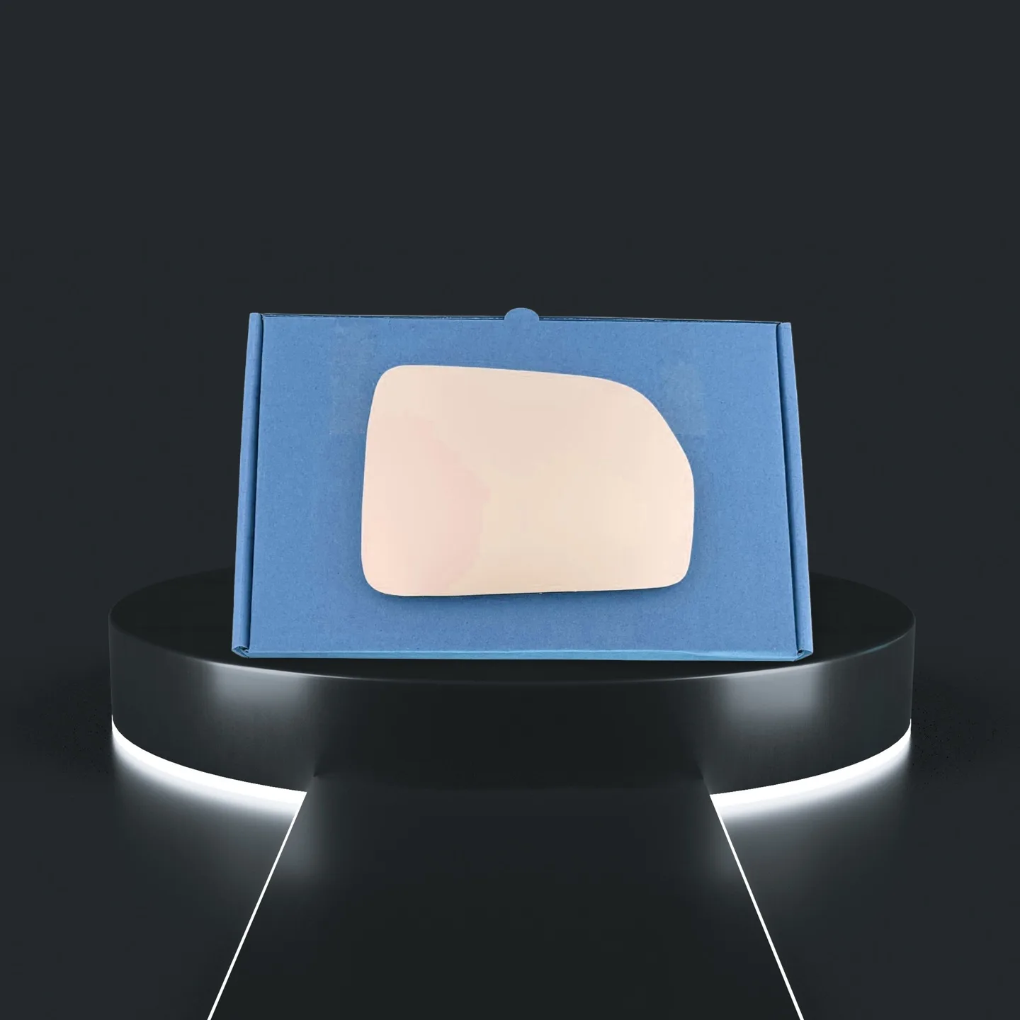 Stick on Wing Mirror Glass — Right Driver Side