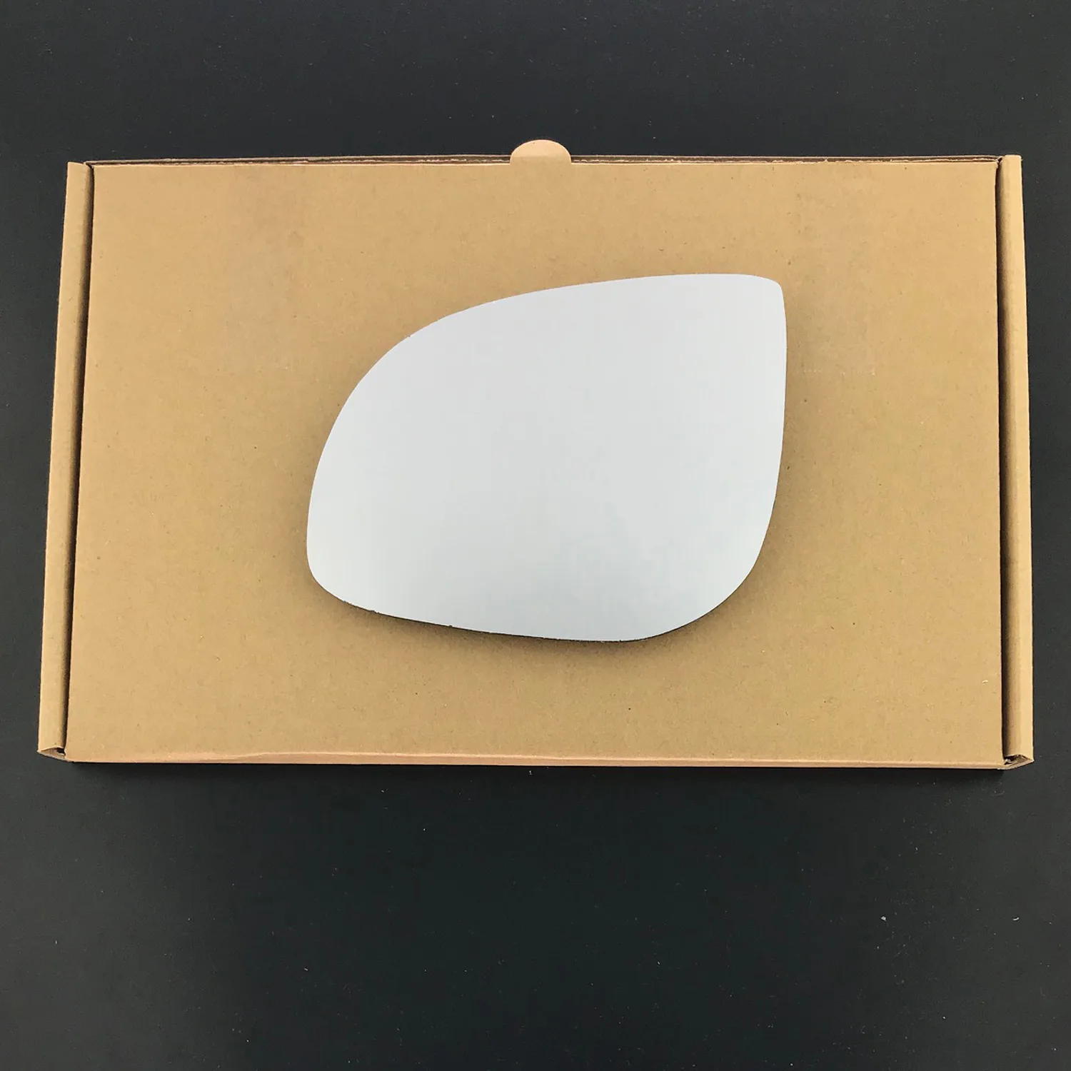 Hyundai i20 Stick-on Wing Mirror Glass 2012-2015 — Convex — Left Passenger Side