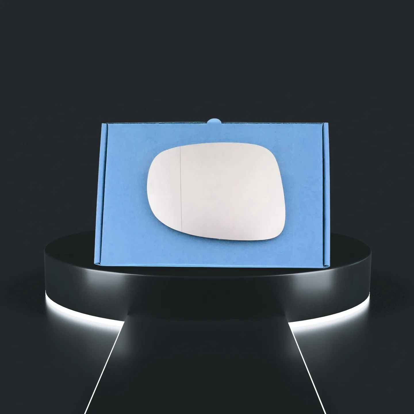 Lexus IS 250 Stick-on Wing Mirror Glass 2005-2012 — Wide Angle — Left Passenger Side