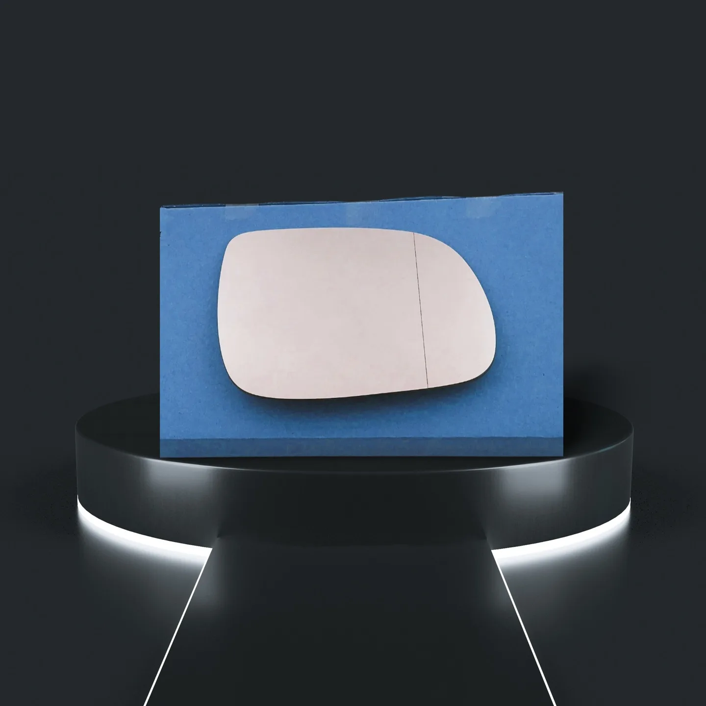 Stick on Wing Mirror Glass — Right Driver Side