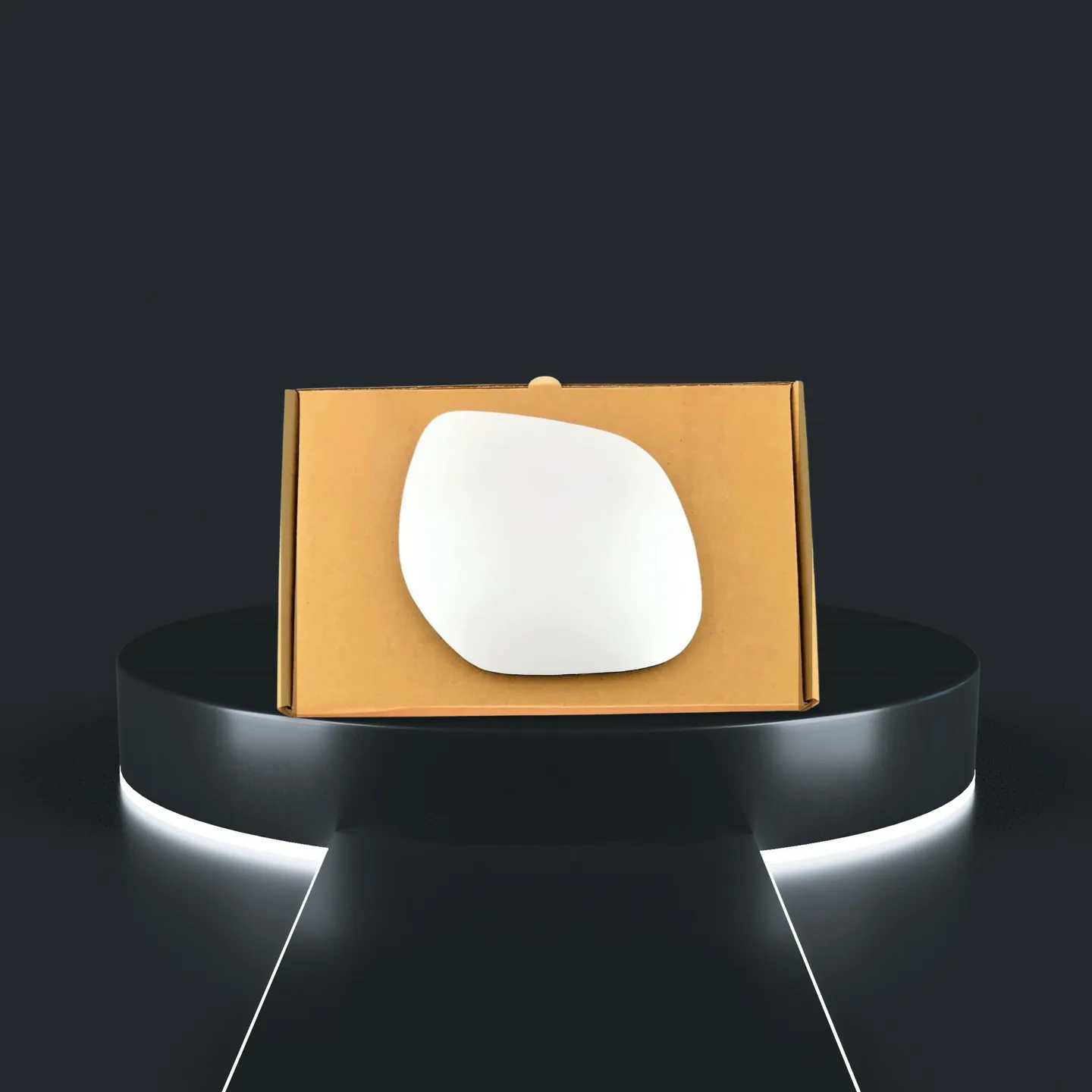 Citroen C Crosser Stick-on Wing Mirror Glass 2007-2012 — Convex — Right Driver Side