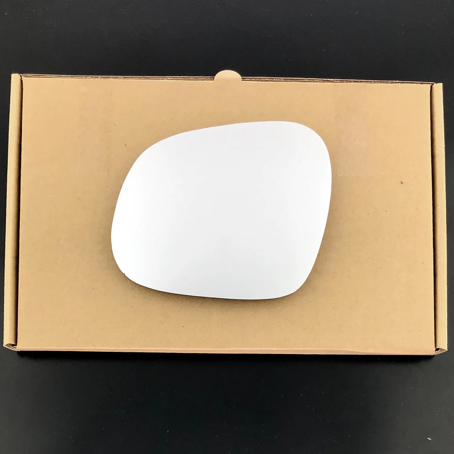Seat Altea Stick-on Wing Mirror Glass 2007-2018 — Convex — Left Passenger Side