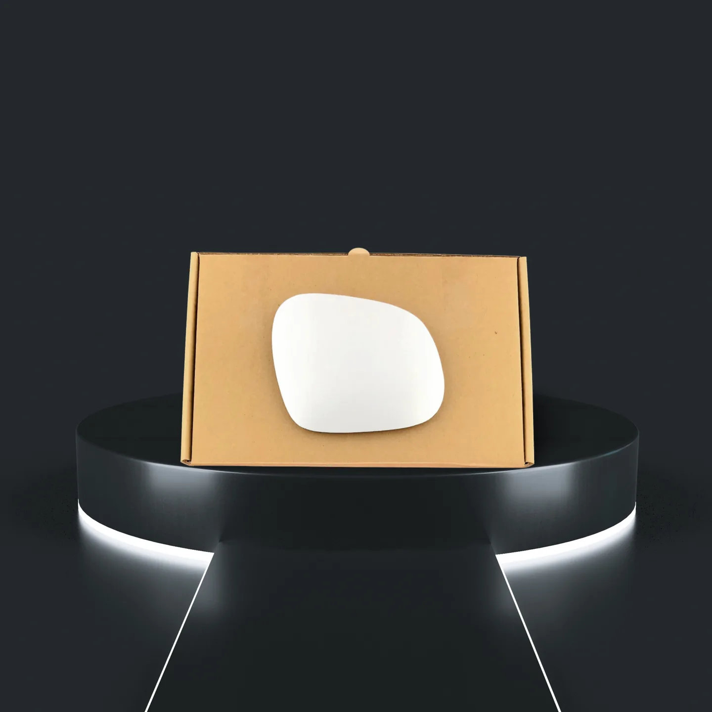 Seat Altea Stick-on Wing Mirror Glass 2007-2018 — Convex — Right Driver Side
