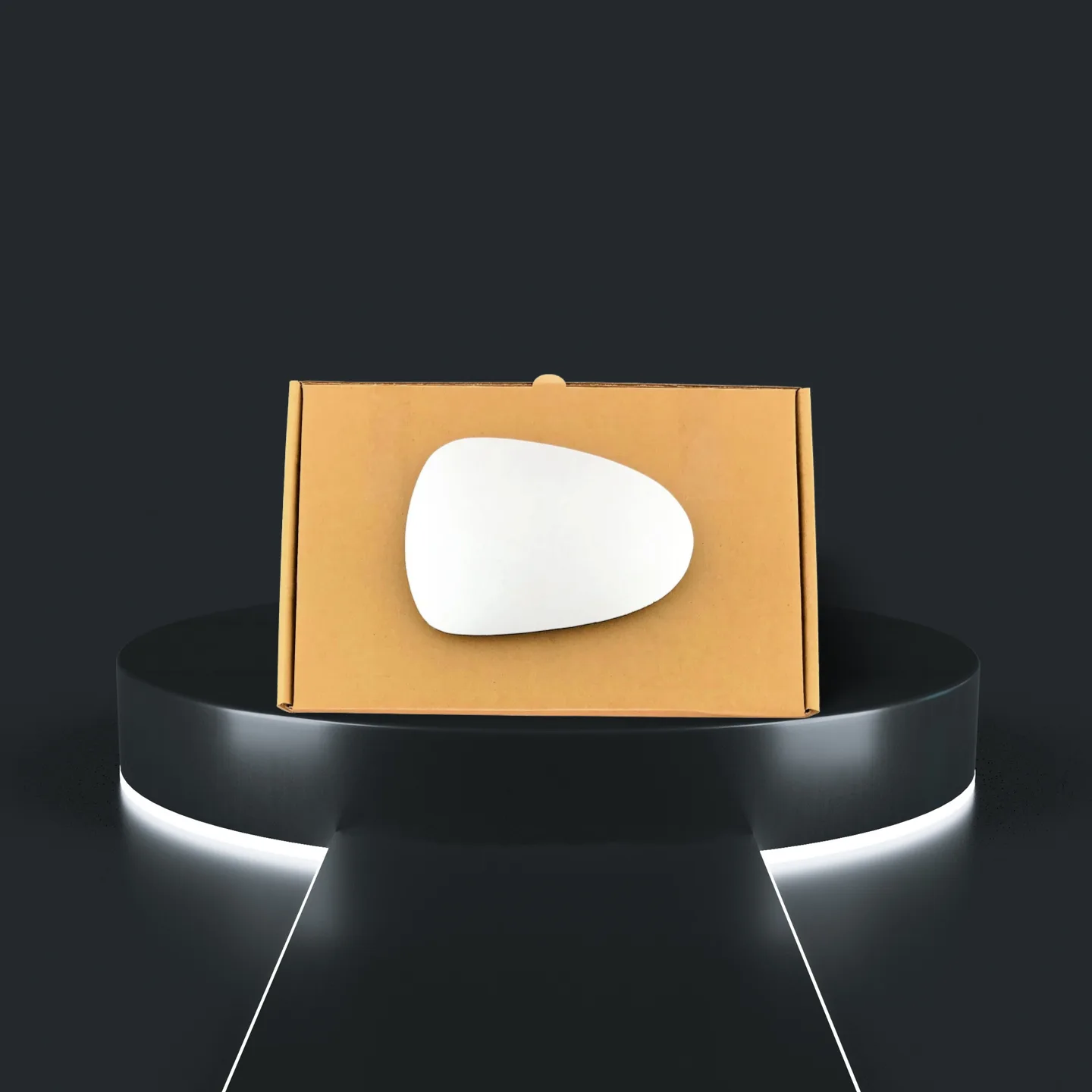 Stick on Wing Mirror Glass — Right Driver Side