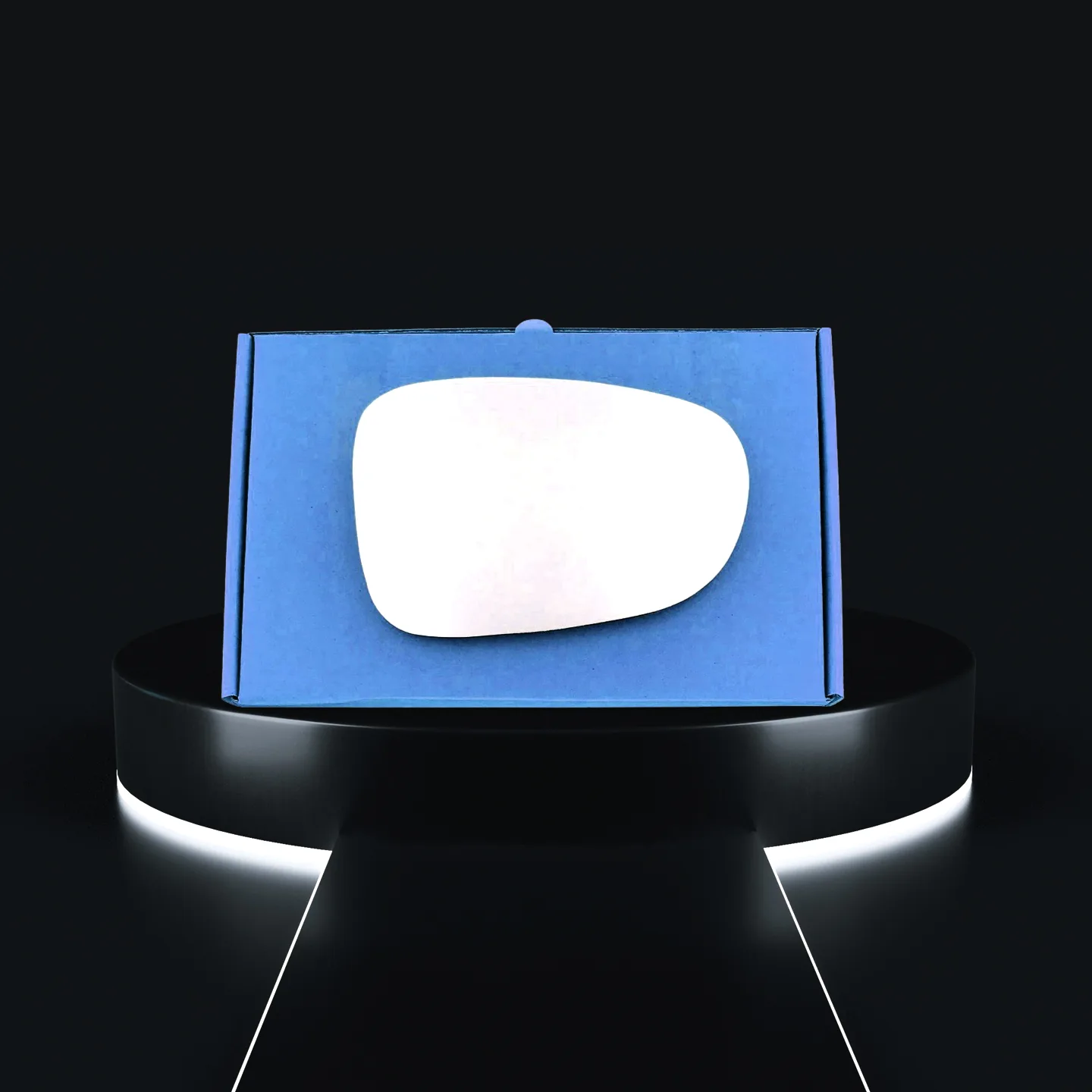 Stick on Wing Mirror Glass — Right Driver Side