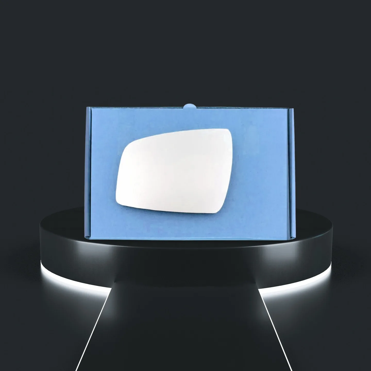 Stick on Wing Mirror Glass — Left Passenger Side