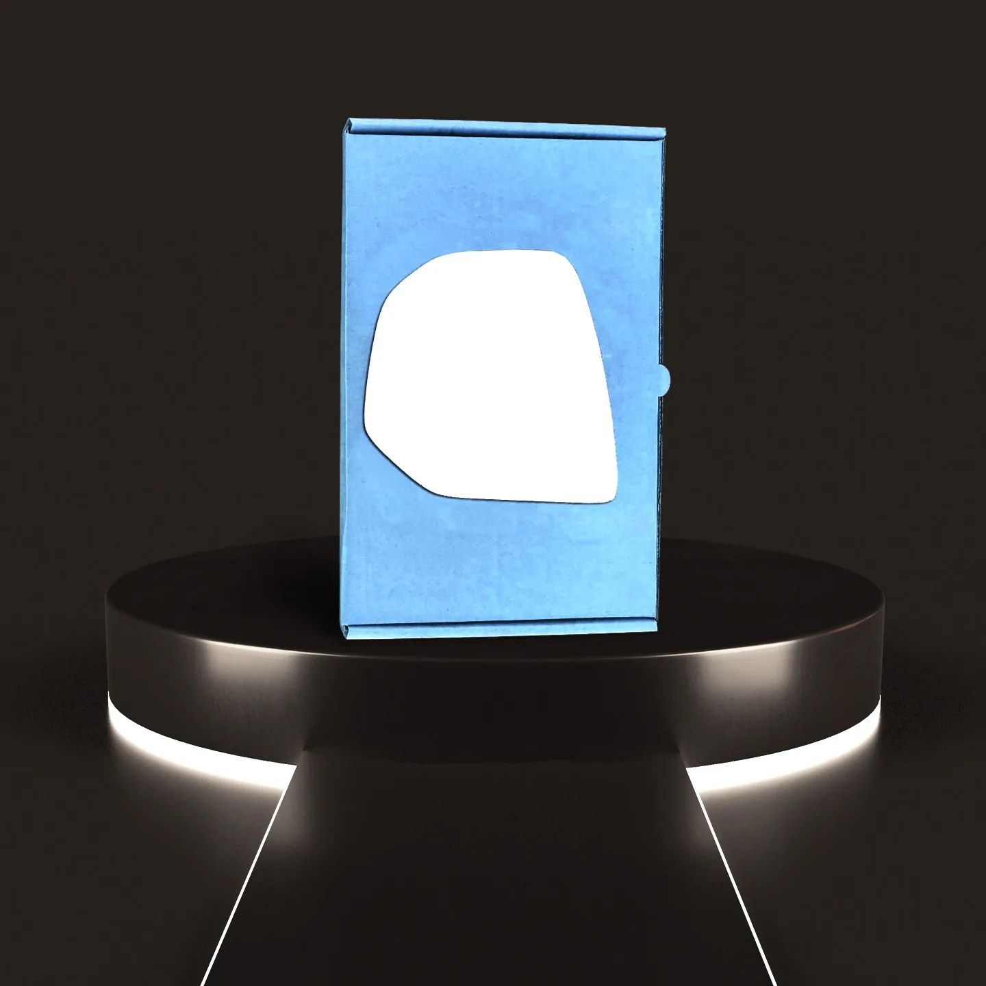 Peugeot Partner Stick-on Wing Mirror Glass 2009-2011 — Convex — Left Passenger Side