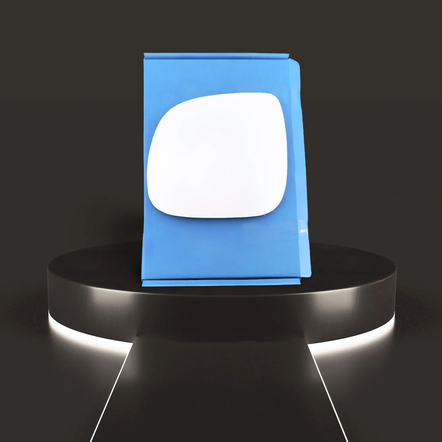 Stick on Wing Mirror Glass — Left Passenger Side
